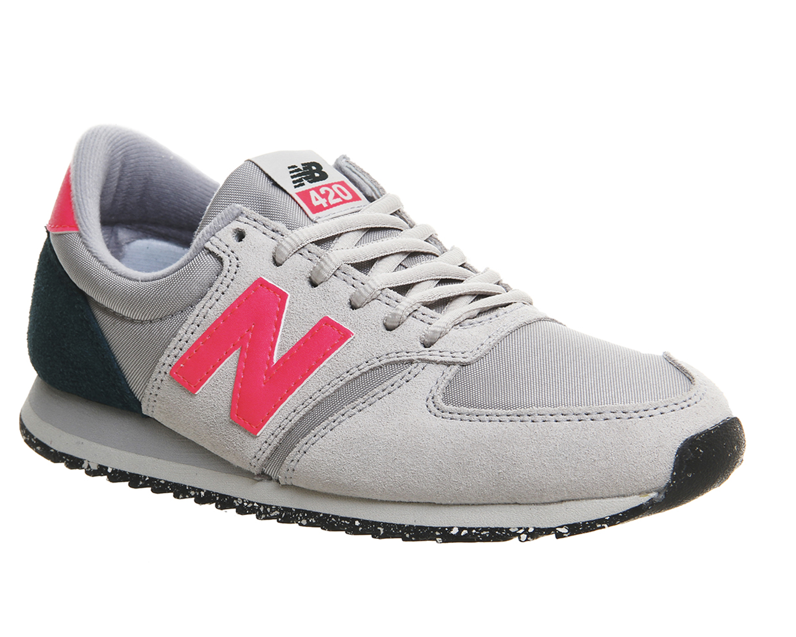 new balance gris rose vert